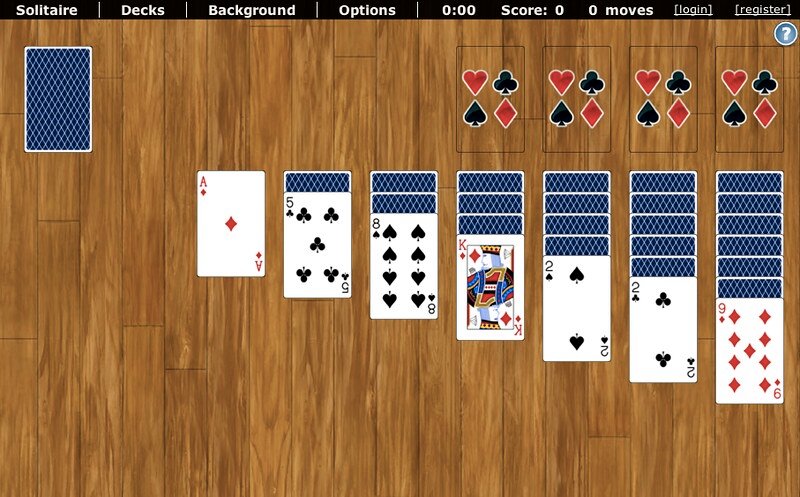 solitaire game on winzo